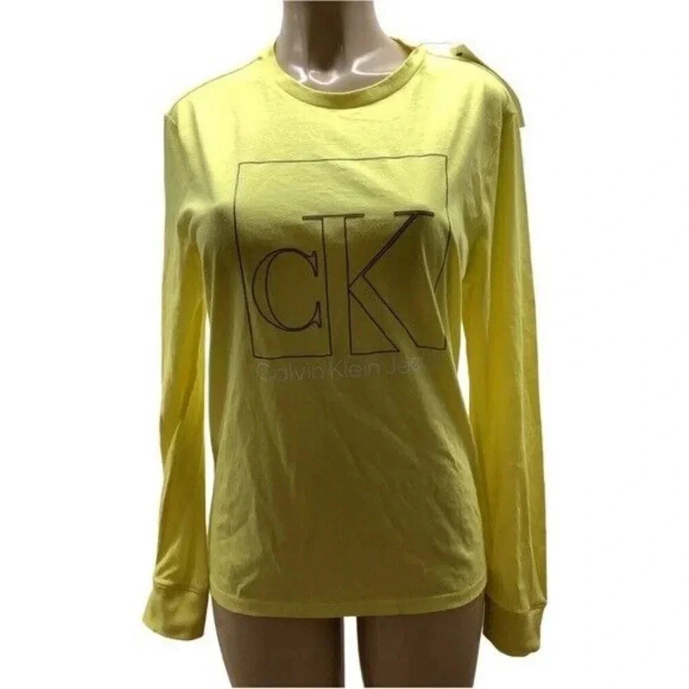CK Jeans long sleeve tee size small new with tags